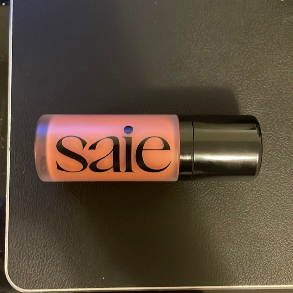 Saie liquid blush in shade rosy